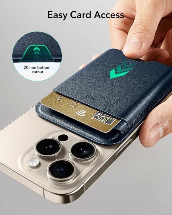 esr magnetic wallet boost (halolock) – dark blue