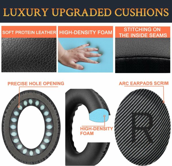 solowit bose (qc35) replacement earpads cushions