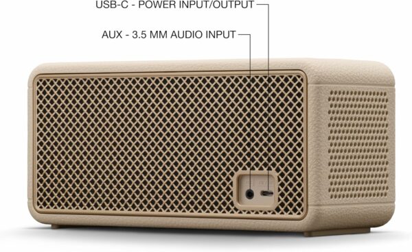 marshall middleton ii portable bluetooth speaker (cream)