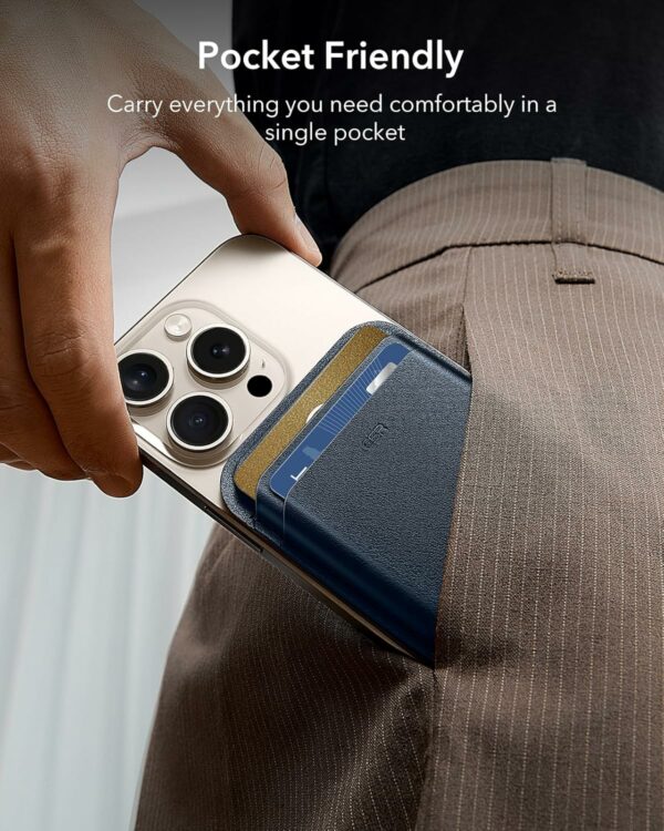 esr magnetic wallet boost (halolock) – dark blue
