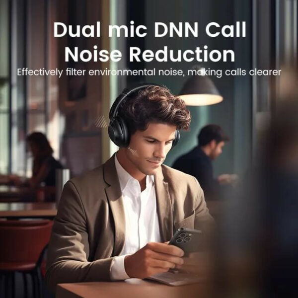 ugreen 25255 hitune max5 hybrid active noise cancelling headphones