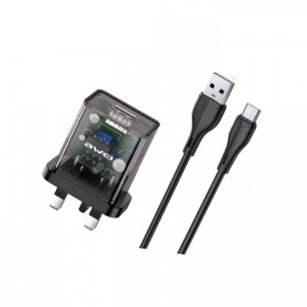 awei c12t usb type c power adapter