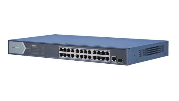 hikvision ds 3e0526p e/m 24 port gigabit unmanaged poe switch