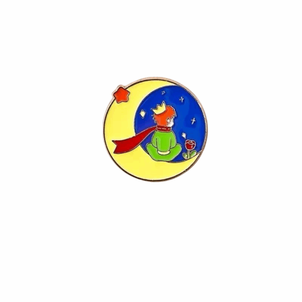 the little prince enamel pins