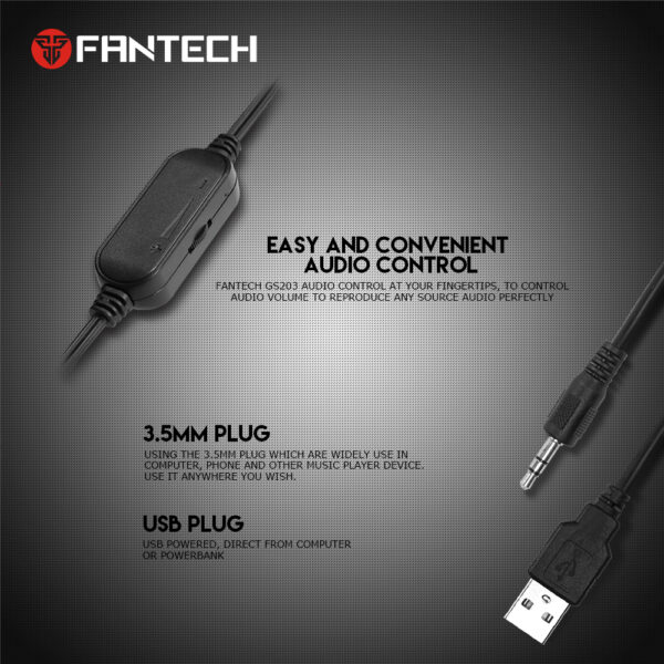 fantech beat gs203 gaming music speaker