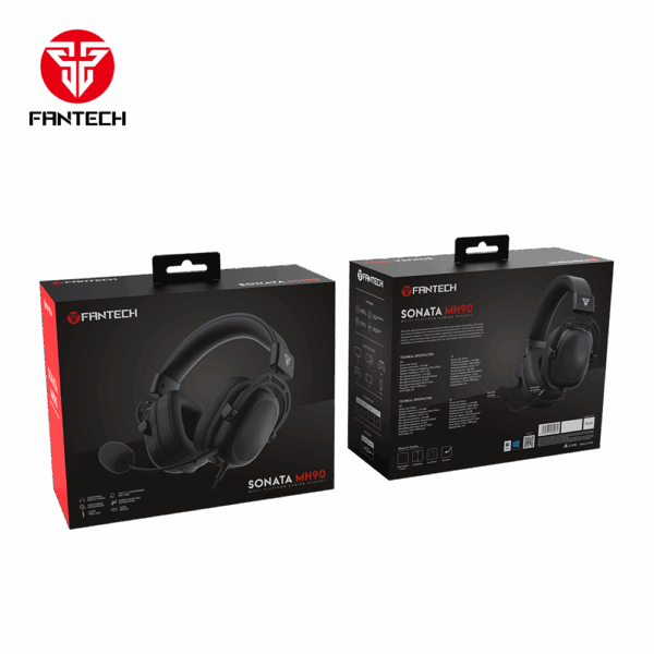 fantech sonata mh90 wired gaming headset – black
