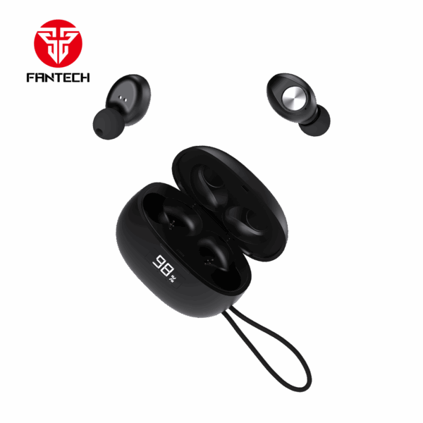 Fantech TW14 Wave 14 True Wireless Earbuds (Black) - Image 4