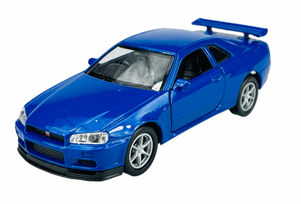 welly nex nissan skyline gt r (r34) diecast model