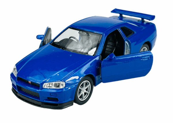 welly nex nissan skyline gt r (r34) diecast model