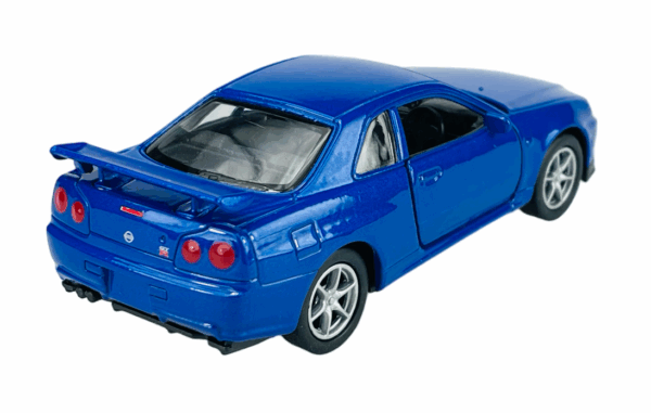 welly nex nissan skyline gt r (r34) diecast model