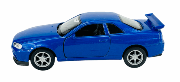 welly nex nissan skyline gt r (r34) diecast model