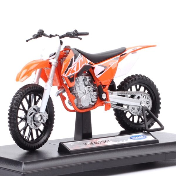 welly ktm 450 sx f diecast model motorcycle