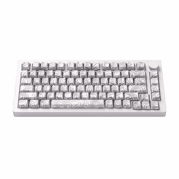 monsgeek m1 v5 sp contour white akko v3 piano pro mechanical keyboard (copy)