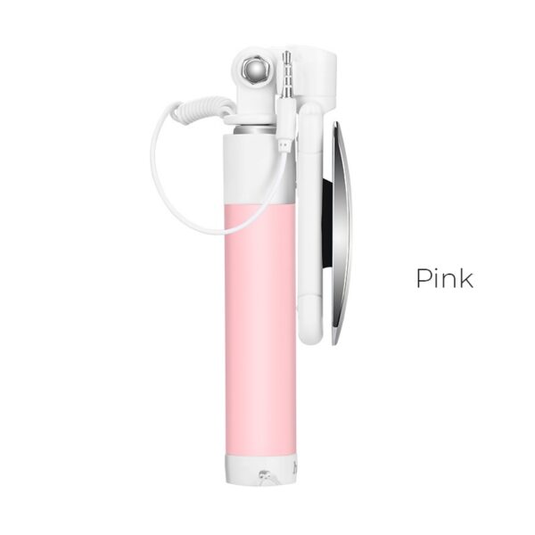 hoco k2 magic mirror wired monopod selfie stick