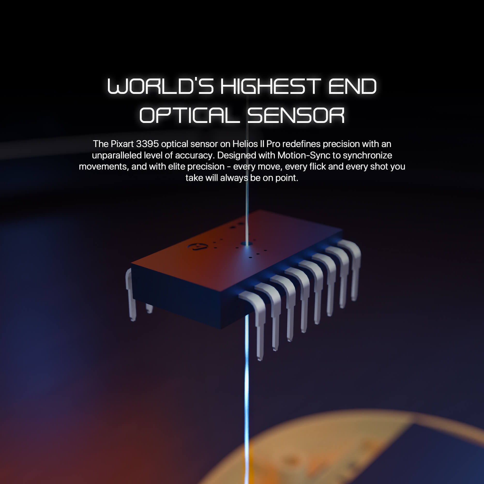 fantech helios ii pro (xd3v3) wireless gaming mouse – grey