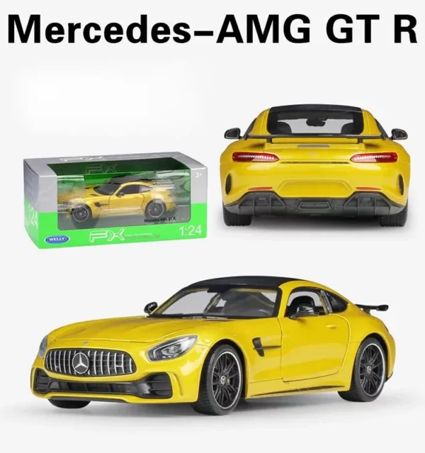 welly mercedes amg gt r diecast model