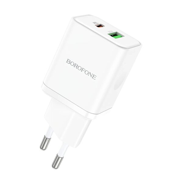 borofone bn9 reacher 35w dual usb c charger set