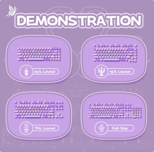 akko watermelon full keycap set (copy)