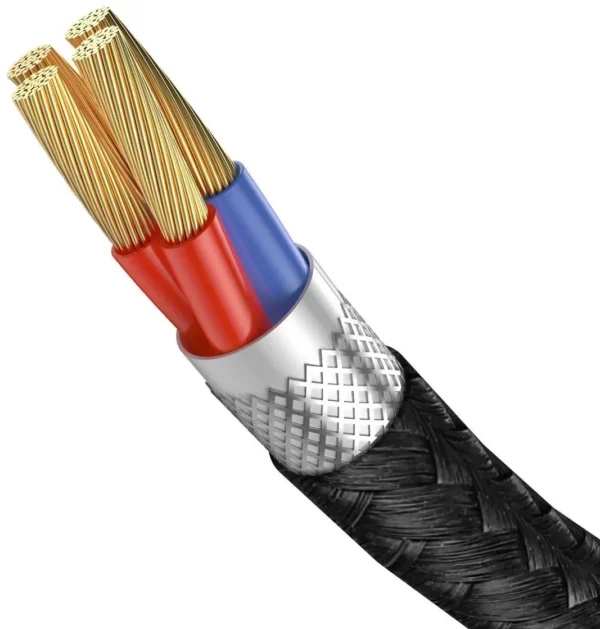 baseus iridescent lamp 40w fast charge usb to type c cable