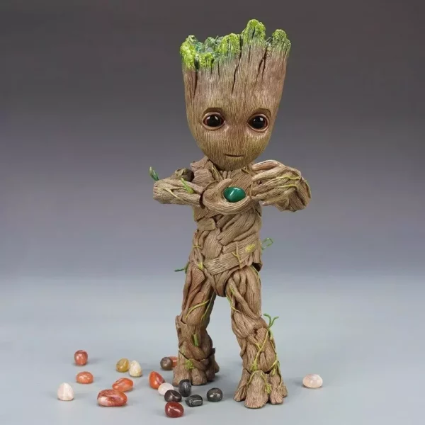 26cm baby groot pvc action figure – guardians of the galaxy vol. 2
