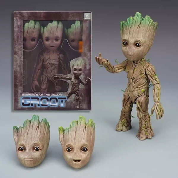 26cm baby groot pvc action figure – guardians of the galaxy vol. 2