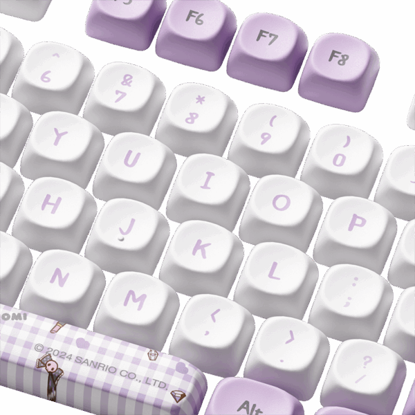 akko magic lop bunny full keycap set (copy)
