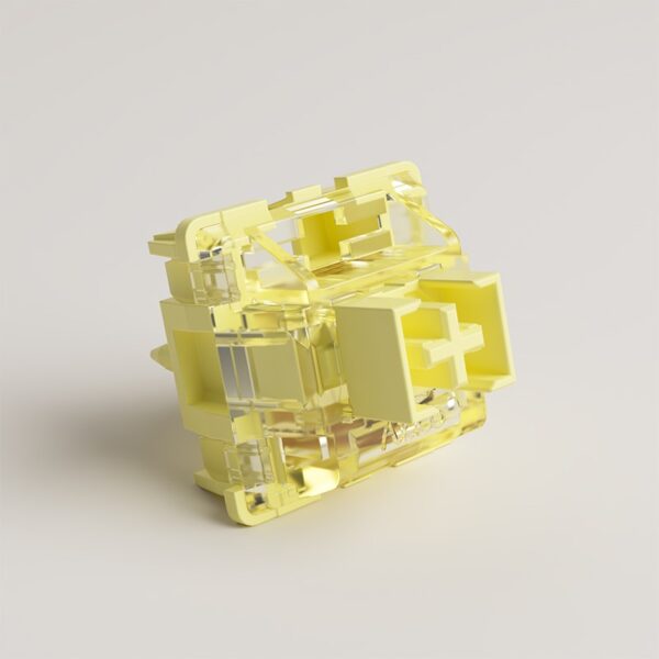 akko v3 pro creamy yellow switch (5 pin, 45 pcs)