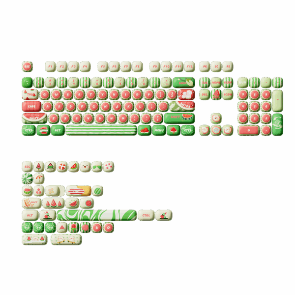 akko bun wonderland full keycap set (copy)