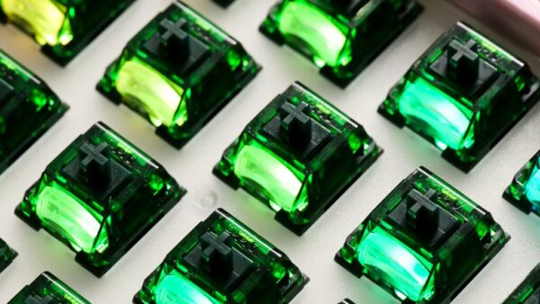akko x monsgeek green fog linear switch
