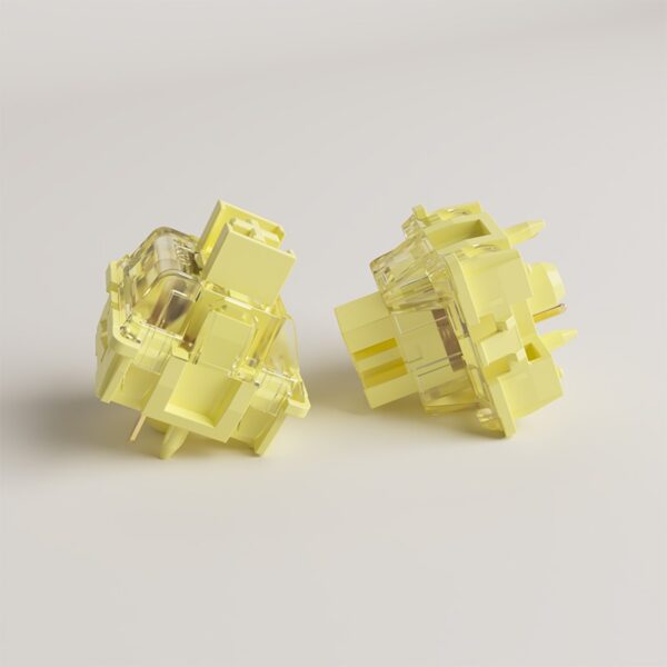 akko v3 pro creamy yellow switch (5 pin, 45 pcs)