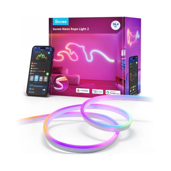 govee neon rope light 2 3m (h61d3)