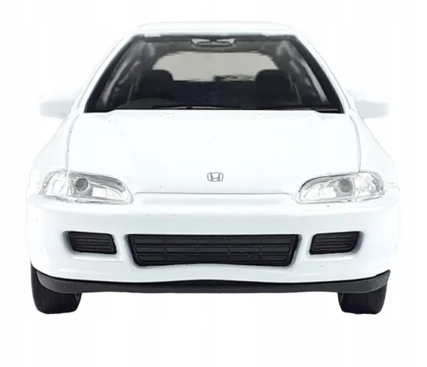 welly 1992 honda civic diecast model (white, metal)