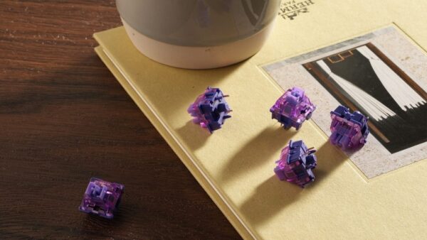 akko v3 pro lavender purple switch (5 pin, 45 pcs)