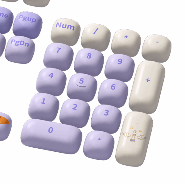 akko swan sonata full keycap set (copy)