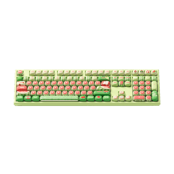 akko x monsgeek mg108b watermelon – v3 pro piano
