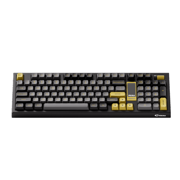 akko 5098b black & gold (v3 piano pro) mechanical keyboard