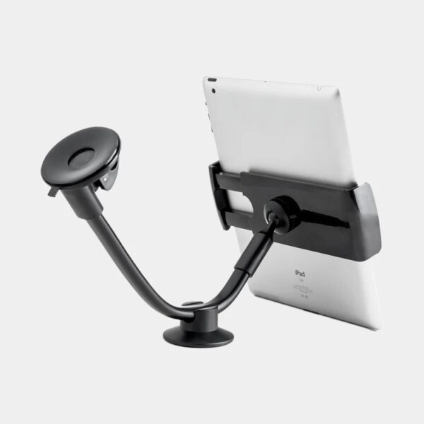 technomounts universal gooseneck tablet & phone holder – 3.5 11″ (windshield / dashboard mount)