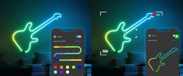 govee neon rope light 2 3m (h61d3)