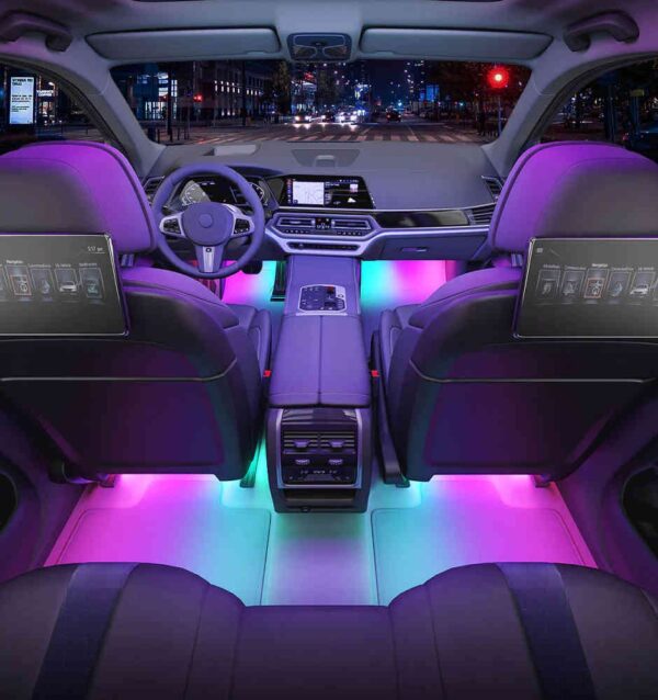 govee rgbic interior car lights (without remote control) (h7090 / h70900d2)