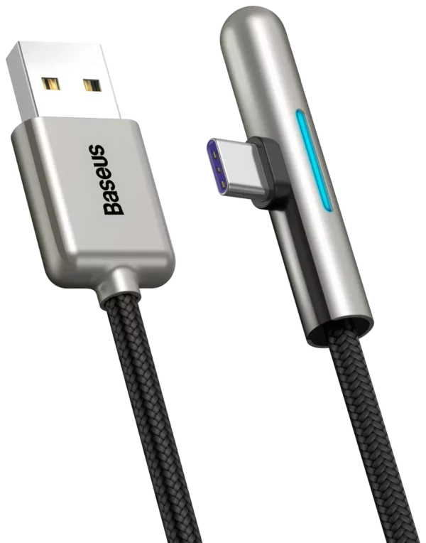 baseus iridescent lamp 40w fast charge usb to type c cable