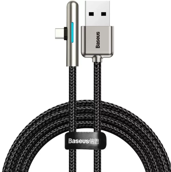 baseus iridescent lamp 40w fast charge usb to type c cable