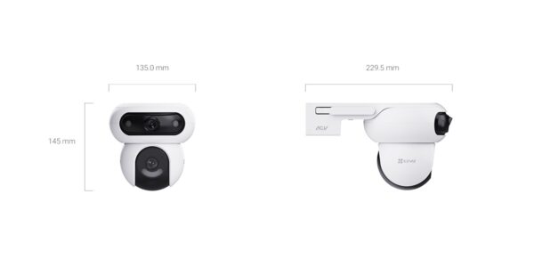 ezviz hb90x dual 4g outdoor camera kit with solar panel