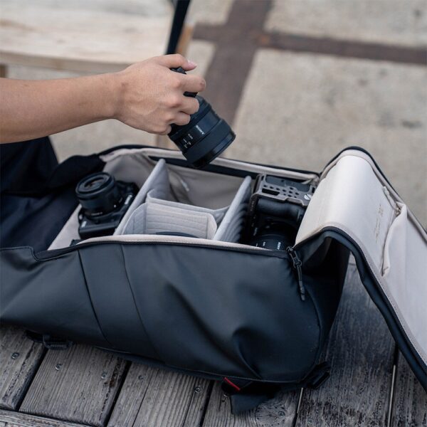 pgytech onego air backpack 25l – spacious, travel ready & camera gear friendly