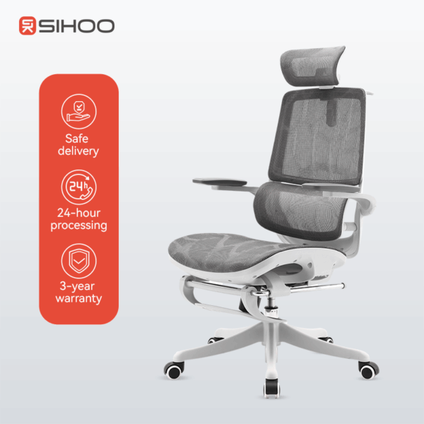 sihoo pro ergonomic office chair (grey) – model a3b b103 (copy)