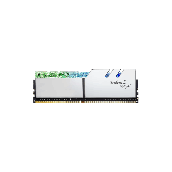 g.skill trident z royal (silver)rgb ddr4 32gb pc 3600mhz