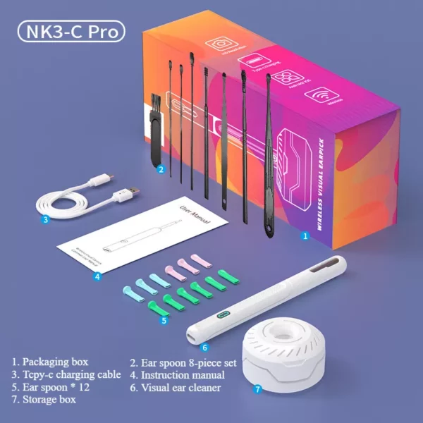 nk3 pro series smart visual earpick
