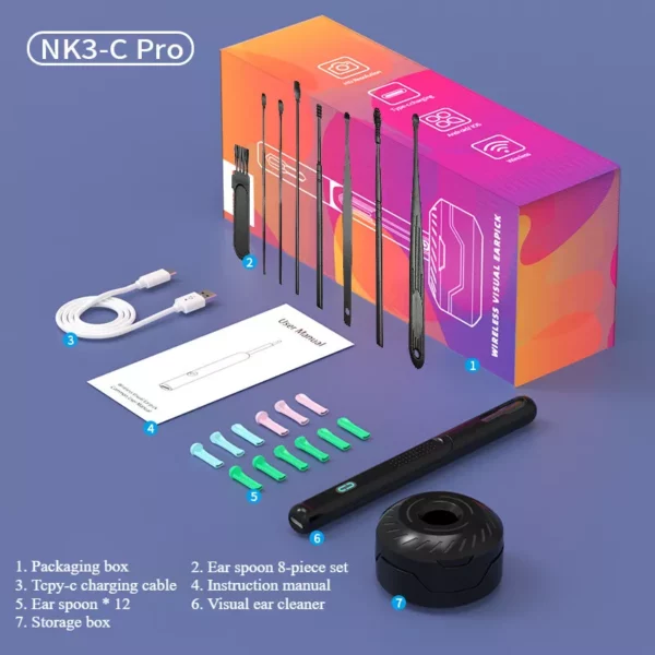 nk3 pro series smart visual earpick