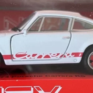 Welly NEX Porsche 911 Carrera RS 2.7 Diecast Model (White/Red