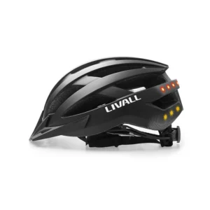 livall mt1 neo smart mtb helmet large (58 62 cm), with light & sos