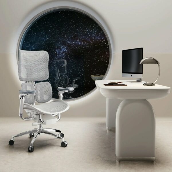 sihoo ergonomic office chair (black/grey) – model m57b n106